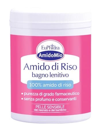 Euphidra AmidoMio Bagno Lenitivo All'Amido Di Riso in Polvere 200 g