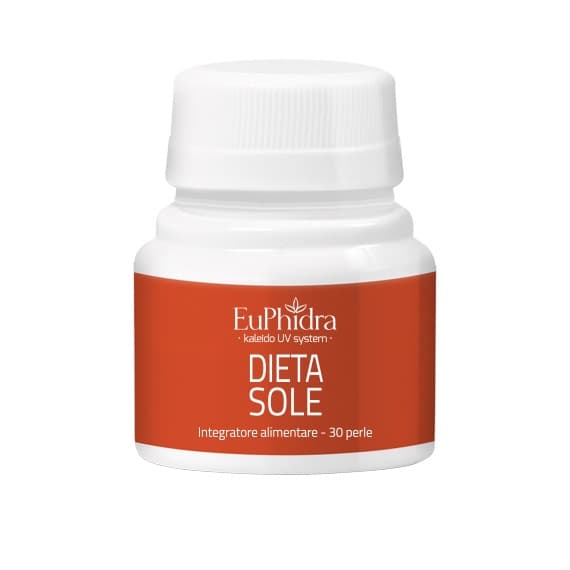 Euphidra Solari - Dietasole Integratore Alimentare Abbronzatura, 30 perle