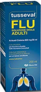 TUSSEVAL FLU SOL ORALE 200ML