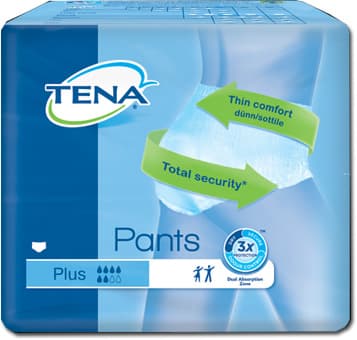 Tena pants plus pann.m 14pz