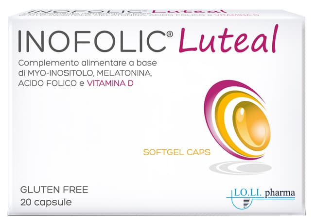 Inofolic luteal 20 capsule molli