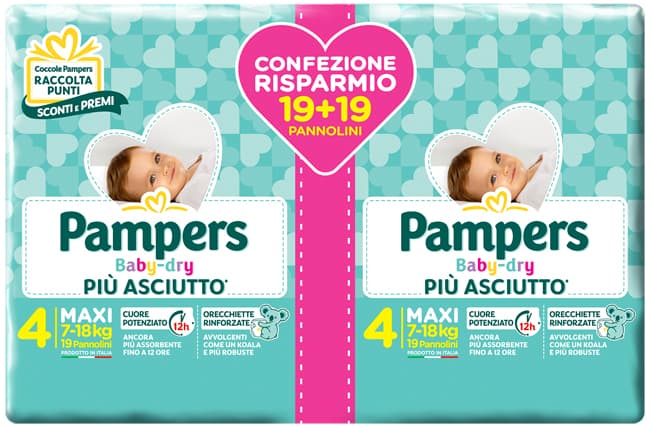 Pampers bd duo dwct maxi38 0055