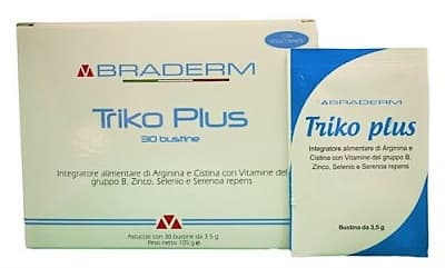 Braderm triko-plus 30 bust.