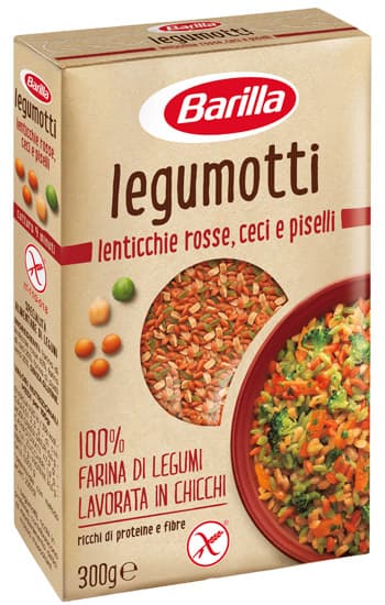 Barilla legumotti lenticchie rosse ceci piselli 300 g