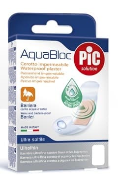 Pic Aquabloc Cerotti Antibatterici Impermeabili 10 x 10 cm 5 Pezzi