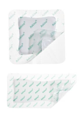 B Braun Askina Dressil Border Medicazione in Schiuma di Poliuretano 10X10 cm 10 pezzi