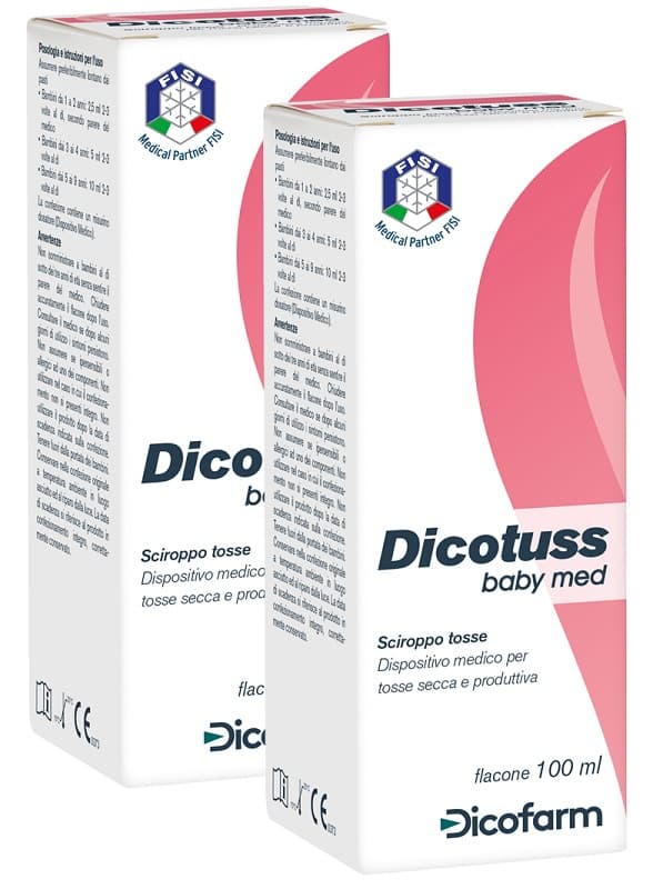 Dicotuss scir.baby med 2x100ml