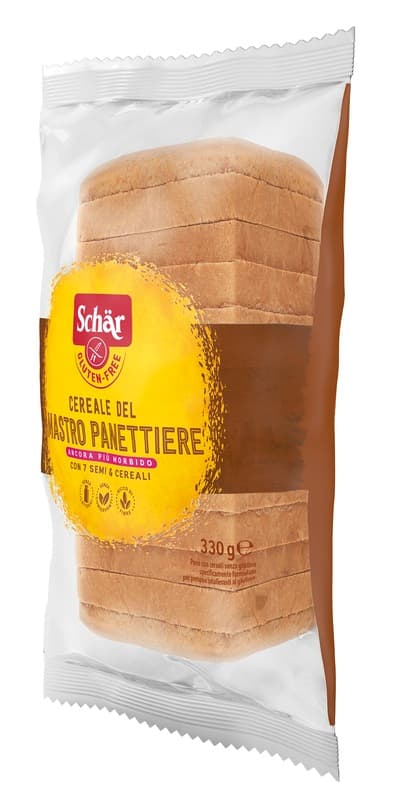 Schar Cereale Del Mastro Panettiere Pane Con Cereali Senza Lattosio 330 G