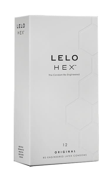Hex Regular Preservativi Sottili e Resistenti 12 Pezzi