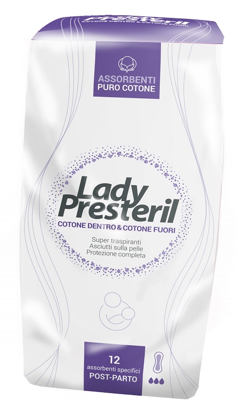 Presteril-lady postparto 12pz