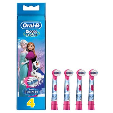 Oral-b testine di ricambio frozen per spazzolino elettrico bimbi