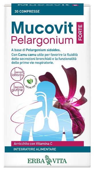 Mucovit pelargonium forte 30 compresse