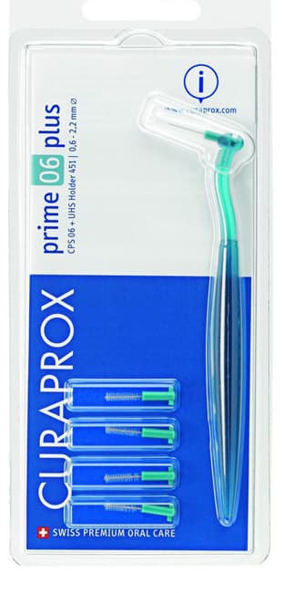 Curaprox Prime Plus 06 Turchese Scovolino Interdentale 5 Pezzi