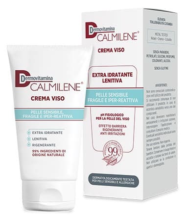 Dermovitamina Calmilene Crema Viso Idratante Lenitiva 50 ml