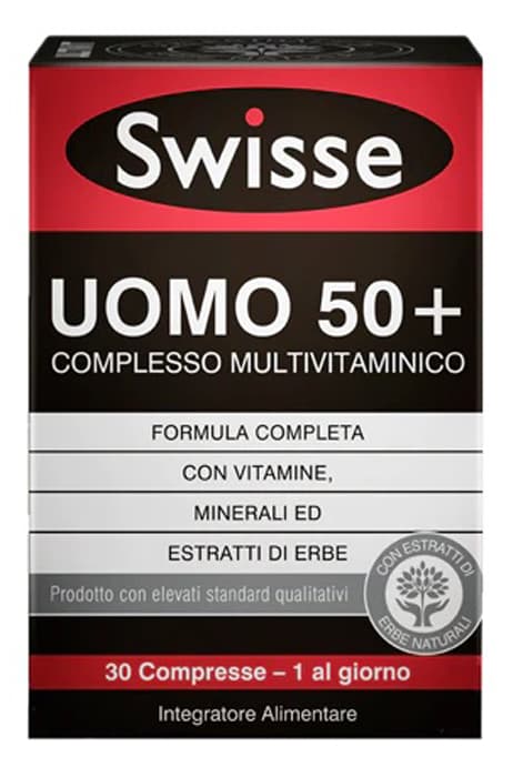 Swisse multivitaminico uomo 50+ 30 compresse