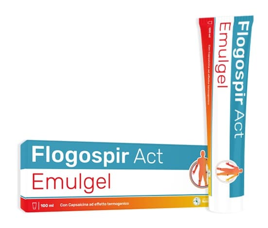 Flogospir act emulgel 100ml