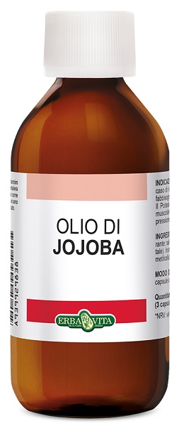 Erba Vita Olio Di Jojoba Idratante Corpo e Capelli 100 ml