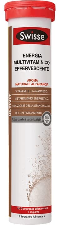 Swisse energia multivitaminico 20 compresse effervescenti