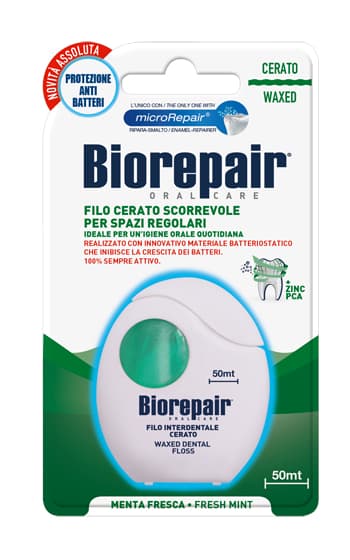 Biorepair Filo Interdentale Cerato 50 mt
