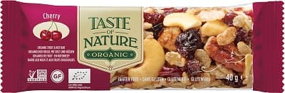 Taste Of Nature Barretta Alle Ciliegie E Alle Noci Pecan Bio Vegan 40 G