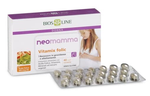 Neomamma Vitamix Folic Integratore Acido Folico 40 Compresse