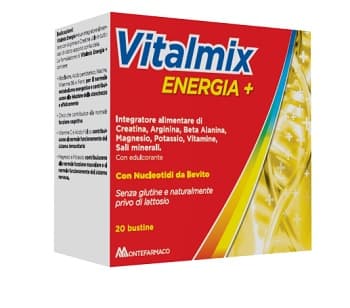 Vitalmix Energia+ Integratore Energetico 20 Bustine