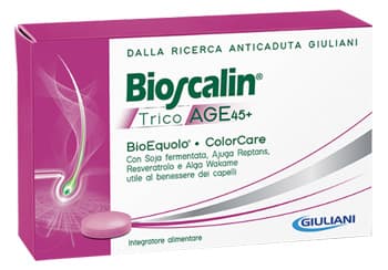 Bioscalin tricoage 45+ 60 compresse - giuliani spa