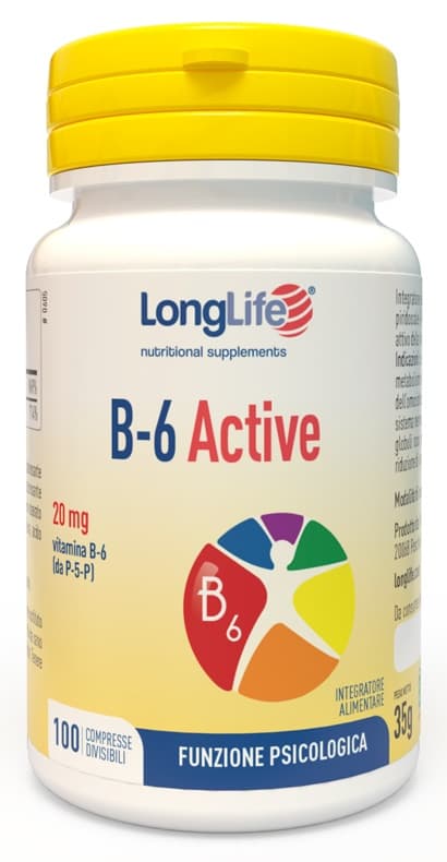 Longlife B-6 Integratore di Vitamina B6