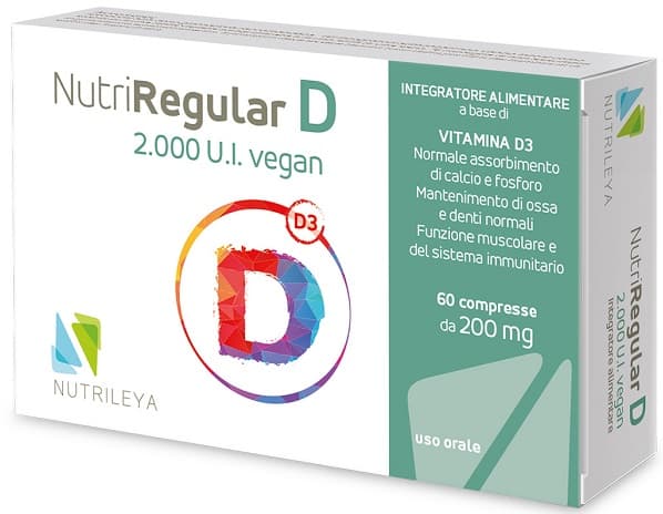 Nutriregular d 2000ui veg60cpr