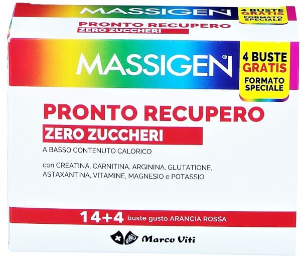 Massigen Pronto Recupero Zero Zuccheri