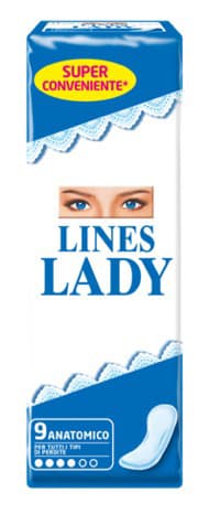 Lines lady anatomico 9pz