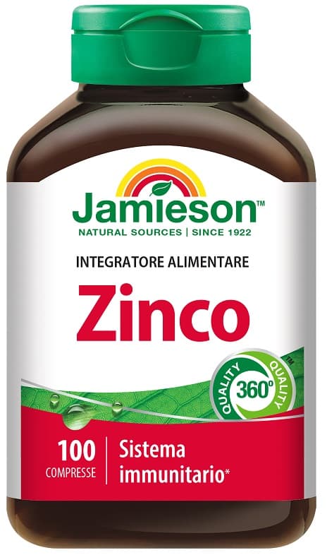 Jamieson zinco 100cpr