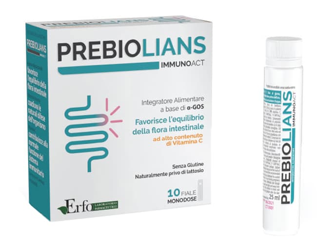 PREBIOLIANS IMMUNOACT 10 FIALE DA 25 ML