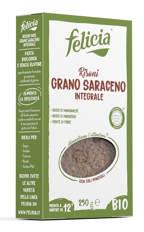 Risoni di Grano Saraceno integrale senza glutine 250 g
