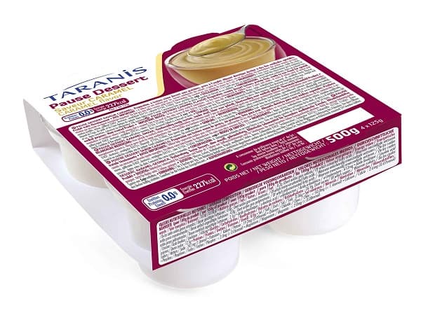 Taranis pausa dessert caramello 4 x 125 g