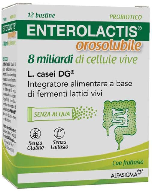 Enterolactis Integratore Intestinale 12 Bustine