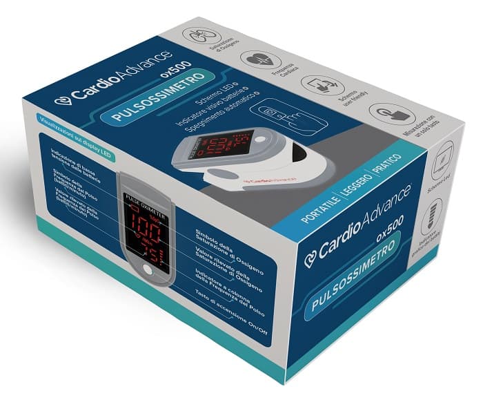 Cardioadvance pulsossimetro ox500