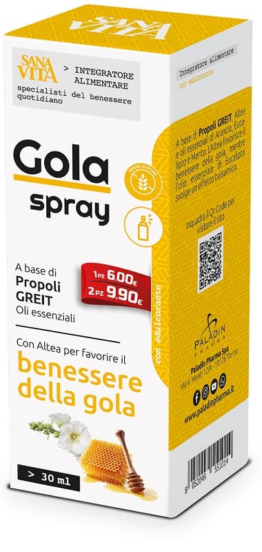 Sanavita gola spray 30 ml
