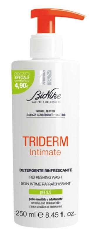 Bionike Triderm Intimate Detergente Intimo Rinfrescante 250 ml