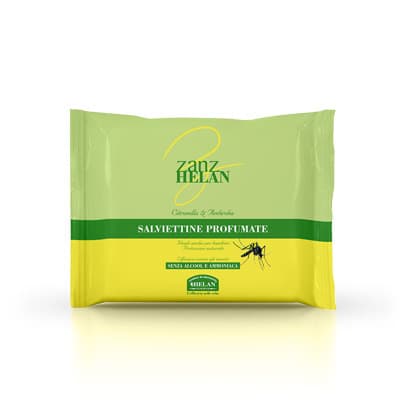 Zanzhelan Salviettine Profumate Contro gli Insetti 15 Pezzi