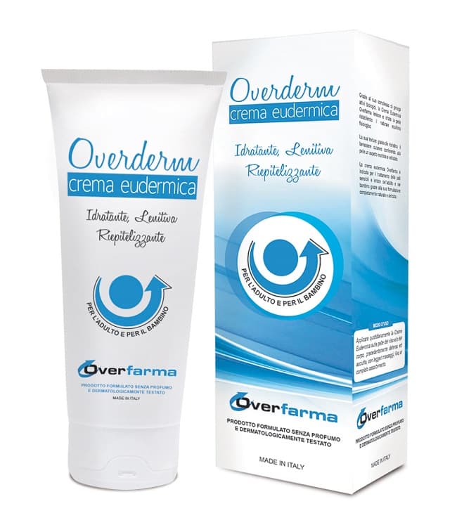 Overderm Crema Eudermica Idratante Per La Cute Del Bambino 75 ml
