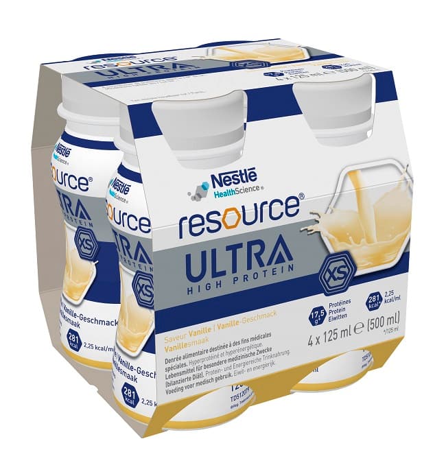 Resource ultra vaniglia 4x125 ml