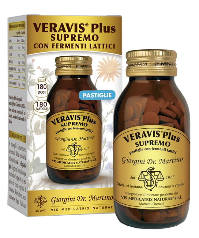 Dr. Giorgini Veravis Plus Supremo con Fermenti Lattici 180 Pastiglie