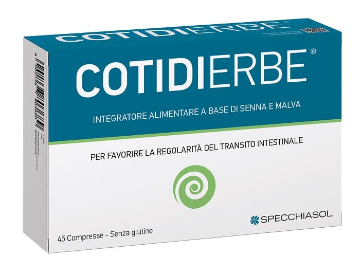 Specchiasol Cotidierbe Integratore Transito Intestinale 45 Compresse