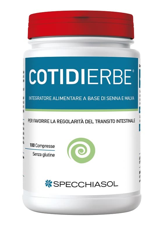 Specchiasol Cotidierbe Integratore Transito Intestinale 100 Compresse