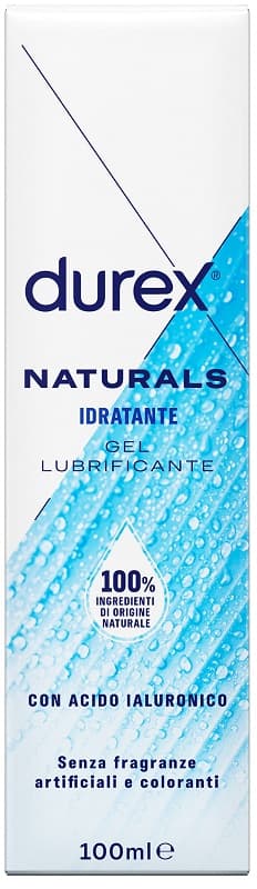 Durex Naturals Gel Lubrificante Idratante all'Acido Ialuronico 100 ml