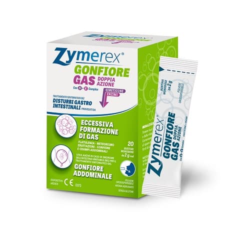 Zymerex Gas Doppia Azione con SE complex 20 Bustine