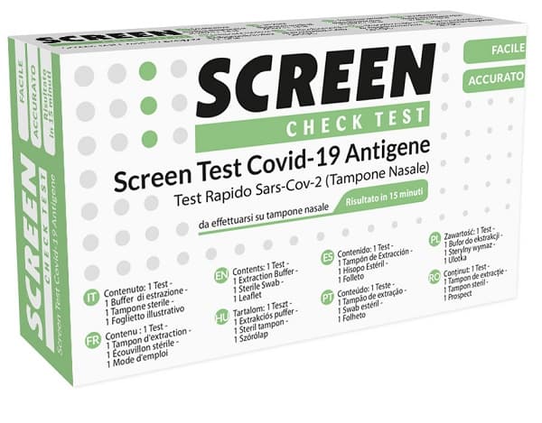 Test autodiagnostico screen test covid-19 antigene