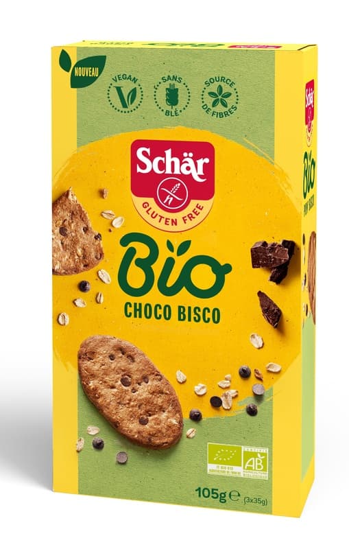 Schar bio choco bisco 105g