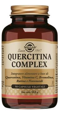 Solgar Quercitina Complex Integratore Difese Immunitarie 50 Capsule
